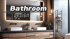 Modern bathroom design ideas #interiordesign