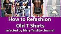 How to Transform Your Old T-Shirts into New Outfits