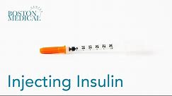 How to Inject Insulin with a Syringe