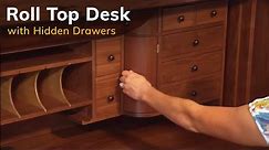Home Office: Mission Deluxe Roll Top Desk | DutchCrafters
