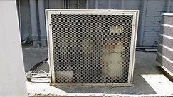Vintage 1970s Heil Quaker Central Air Conditioner Starting Up & Running