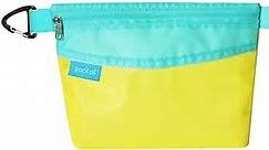 pack all Water-resistant Material Zipper Pouch, Mesh Zipper Bag for Storage, Travel, Office (Small) (Yellow)