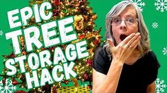 🎄Watch This QUICK Hack To Store Your Christmas Tree