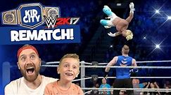 WWE 2k17 Rematch: Lil' Flash vs DadCity Family Battle for the K-City Title!