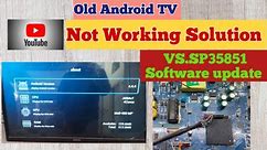 How to fix YouTube not working on smart tv 4.4 🔥 Update 4.4 version🔥 how to software update SP35851