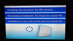 Running Wii Startup Disc on Startup Menu on real Wii (full install)