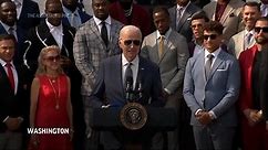 President Biden hosts Super Bowl Champ Kansas City Chiefs