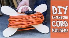 Easy DIY Extension Cord Holder