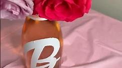 EASY WEDDING DIY wine bottle flower bouquet centerpiece