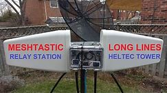 Meshtastic Long Lines Relay Tower Station