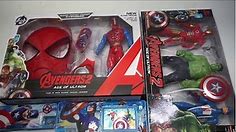 Marvel Avengers Spider Man,Avengers 2 Age of Ultron Toy,Marvel Captain America Pencil Box And Other