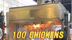 New double rotisserie machine😍 to serve you faster🙏 Merry Christmas 🎄 #whychicken #pasig #manila #christmas | Why Chicken Manila