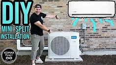 How to Install a DIY Mini Split Air Conditioning and Heat Unit. MR COOL 24K Split Unit