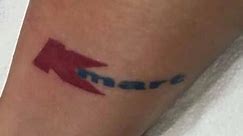 This Kmart superfan got a tattoo of the store's logo