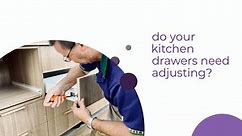How to adjust your kitchen drawers - A1 Kitchens & Cabinets - Browns Plains