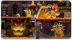New Super Mario Bros. Series - All Bowser Final Boss Battles (2006-2013)