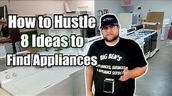 8 Ways to Find Appliances for a Flipping Side Hustle - How to Make Extra Money