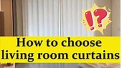 How to choose living room curtains？#foldingdoor #slidingdoor #aluminumwindows #windows #windowfactory #fyp #foryou #viral #homedecor #homedecormalaysia #kakidekomalaysia #dekorumah #hiasrumah #carporch #patio #foldingdoor #safetydoor #outdoortiles #houserenovation | Chinawindoors
