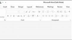 How to Open Word, Excel, or PowerPoint in Safe Mode