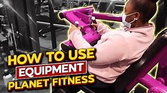 How to Use Gym Equipment| Beginners Guide| Planet Fitness(Lower Body)