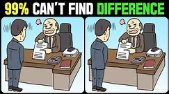 Spot The Difference : Only Genius Find Differences [ Find The Difference #74 ]