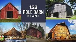 153 Free DIY Pole Barn Plans and Designs That You Can Actually Build