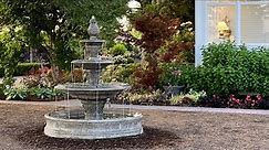 Installing a GORGEOUS 6’ Tall Fountain! ⛲️🥰💚 // Garden Answer