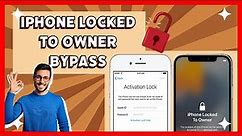 iPhone Locked to Owner Bypass (EASY METHOD)