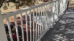 A gorgeous #Timbertech deck with stunning white Prestige #adirail metal handrails. Attention to detail is paramount! #wichitaks #wichitacontractor #deck #outdoorliving #patiodesign #backyard #metalrailing #compositedecking #deckbuilder #contractor #remodeling #remodelingideas #deckideas #engineered #engineering #structures | Griswold Property Solutions, LLC