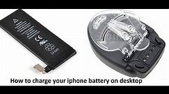 iphone battery charge on desktop