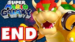 Super Mario Galaxy - Gameplay Walkthrough Part 15 - ENDING! Bowser Fight! (Super Mario 3D All Stars)