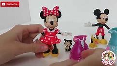 Minnie Mouse Deluxe Fashion Clip On Magiclip Dresses with Mickey Mouse and Pluto
