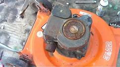 Old Briggs and Stratton Lawn Mower