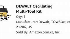 [Home Depot] *Pricematch* Dewalt xr brushless oscillating multitool kit with 2ah battery and charger- $215- - RedFlagDeals.com Forums