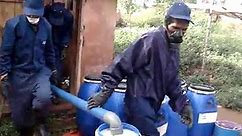 Clean latrine desludging in Ambositra