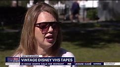 Vintage Disney VHS tapes