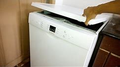 Removing Top of BOSCH Dishwasher