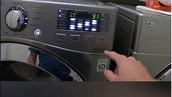LG Washer Clothes Soaking Wet Diagnose In 1 Minute #appliancetips #homeappliance #diy #diyrepair