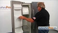 How To Replace: Frigidaire/Electrolux Refrigerator Ice Container Assembly 241860812
