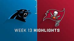 Panthers vs. Buccaneers highlights | Week 13