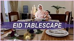 Dining Table Setting Ideas | Eid Decor