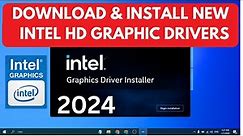 How To Download & Install Intel hd Graphics Driver For windows 10 / 11 (2024)