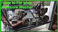 How to Repair a Pressure Washer That Won't Start &/or Runs Bad