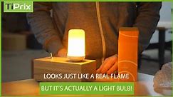 Tiprix.mu - 4 Modes LED Flame Effect Simulated Nature Fire...