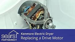 How to Replace a Kenmore Electric Dryer Drive Motor