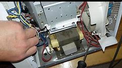 Как отремонтировать микроволновку? / работает но не греет/ the microwave does not heat