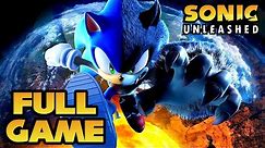 Sonic Unleashed - WALKTHROUGH (Full Game Xbox One, Xbox 360, PS3)