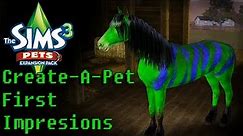 LGR - The Sims 3 Pets Create-A-Pet First Impressions