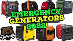 Best Emergency Generators! (2022)