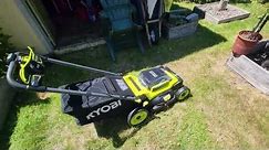 My new Ryobi cordless lawnmower